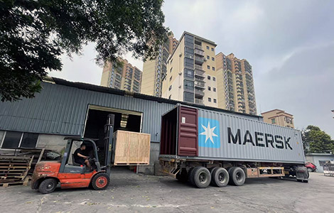 China warehouse container loading for Colombia shipments